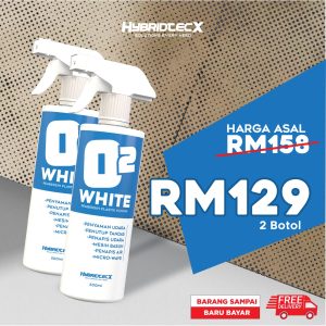 2 Botol O2 White